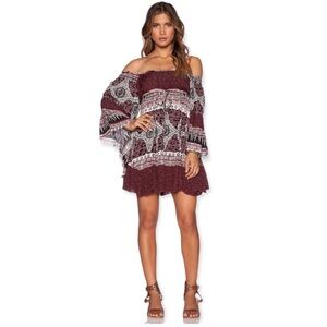 Free People Heart of Gold Mini Dress